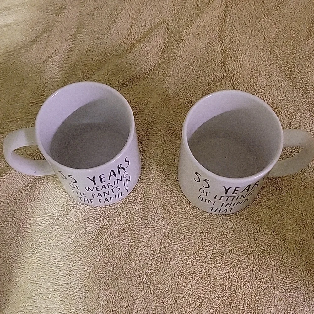 55 Years Anniversary His/Her Argument Who Wears The Pants Vs Lettting Think That - Picture 3 of 6